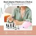Modelones Gel Nail Kit 28 Colors Fall Winter Gel Nail Polish Set with Lamp - DIY Home Nail Curing Kit for Women - Buy Online on SooperMarket.com