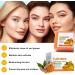 Turmeric Soap Turmeric Brightening Soap Kojic Acid Soap Turmeric Soap Bar Turmeric Soap Bar for Deep Cleansing Women's Men's Soap Bar for Face & Body with A Foaming Net (100g) - Buy Online on SooperMarket.com