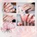 Mobray Poly Nail Gel Kit - 6 Color Extension Set with Nail Forms and Slip Solution - Professional Nail Art Starter Gifts for Women - Buy Online on SooperMarket.com