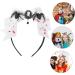 HAPINARY Halloween Hair Ties Halloween Hair Bands Halloween Hairband Snug Headband Decor Hair Hoops Cosplay Headdress Prop European and American Accessories Ornaments Headgear Props Plastic - Buy Online on SooperMarket.com