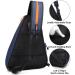 OUTPLORER Pickleball Bag - Reversible Crossbody Sling for Men and Women | Adjustable Backpack with Fence Hook | Neon Orange B Middle - Buy Online on SooperMarket.com