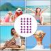 Neamou Sunscreen Stickers | Color-Changing Sun-Screen Patches Sunblock Face Stick Sunblock Patches Clear Sunscreen Stick for Face Know When to Re-Apply BSZ-004 - Buy Online on SooperMarket.com