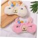 Gatuida 4 Pcs Sherpa Fleece Eye Masks | Cozy Sleep Masks for Adults & Kids | Travel Blindfolds & Eye Patches - Buy Online on SooperMarket.com