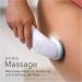 Braun Silk- pil 7 SkinSpa All-in-One Set | Best Epilator & Hair Remover for Women | Long-Lasting Hair Removal & Massage Attachment - White/Silver - Buy Online on SooperMarket.com