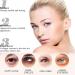 Instant Eye Cream Tightener 30 ml Instant Firm Eye Tightener Instant Eye Bag Cream with Brush for Dark Circles and Reduce Puffiness Fade Fine Lines for All Skin Types - Buy Online on SooperMarket.com
