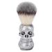 Buy Handmade Skull Handle Shaving Brush for Men | Halloween Neck Dust & Cleaning Brush | Premium Hairdresser Beard Care - Buy Online on SooperMarket.com