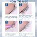 Strawberry-White Eyelash Extensions Remover Cream | Low Irritation Adhesive Remover for Sensitive Eyes (5g) - Fast Action - Buy Online on SooperMarket.com