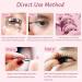 Shop 10 Pairs D Curl False Eyelashes - DIY Waterproof Lash Extension Kit | Fluffy 3D Anime Lashes with Clear Band - MinK (3D09 - Buy Online on SooperMarket.com