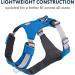 Ruffwear Hi & Light Dog Harness - No Pull Fully Adjustable Lightweight - XS Blue Dusk | Ideal for Small Medium Large & XL Dogs - Aluminum Lead Attachment & ID Bag - Buy Online on SooperMarket.com