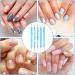 5Pcs Nail Dotting Pen Dotting Tools Set Double Ended Nail Art Dotting Tool Nail Design Dotting Tool for Gel Polish Decoration Blue - Buy Online on SooperMarket.com