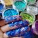 Veroa 12 Colors Chunky Glitter Set for Face, Body, and Hair - Festivals, Parties, Raves - Bright Festive Accessories (5g*12PCS) - Buy Online on SooperMarket.com