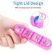 Zoksi Weekly Pill Organizer 4 Times a Day Rainbow Pill Box Organizer 7 Day Am Pm Pill Box Large Travel Pill Case Daily Medication Organizer with 28 Compartments for Fish Oils Clear - Buy Online on SooperMarket.com
