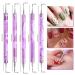 Ebanku 13-Piece Acrylic & Gel Nail Brush Set - Professional Nail Art Design Tools for UV Gel & Acrylic Painting - Buy Online on SooperMarket.com