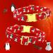 Lionheart Glory Christmas Dog Collar - Adjustable Soft Fly Collars for Small Dogs - Red Penguin Design - XS (1 Pack) - Buy Online on SooperMarket.com