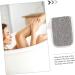HAPINARY 5pcs Flip Soap Foam Net Scrub Exfoliating Bags Bath Accessory Foaming Pouches Khaki Cotton Linen - Buy Online on SooperMarket.com