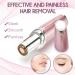Yoove Facial Hair Removal for Women | Painless USB Rechargeable Electric Shaver & Bikini Trimmer (Rose) - Buy Online on SooperMarket.com