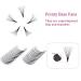10D-CC 0.07 15-20mm Mix Premade Fans Eyelash Extensions | Pointed Base | Middle Stem | CC Curly Lash Fans - Buy Online on SooperMarket.com