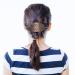6-Piece Leather Hair Barrette Set for Women | Hair Accessories with Stick | Hair Clip Ponytail Pin for Long Hair - Buy Online on SooperMarket.com