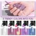 Janolia Amethyst Nail Extension Kit - UV Gel Starter Set with Nail Lamp Base & Top Coat for Perfect Nail Art Design - Buy Online on SooperMarket.com