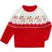 ESHOO Kids Christmas Deer Print Knit Sweater - 3-4 Years (Deer-red) - Buy Online on SooperMarket.com