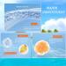 Trendyfave Sunscreen SPF 50+ Sun Cream For High Sun Protection Ultra Light UV Protetion Suncream Long-Lasting Anti-Sweat Anti-Eye Stinging Sensitive Skin Travel Size 50g - Buy Online on SooperMarket.com
