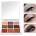 9 Colors Eyeshadow Palette Makeup Palette Eye Shadows Easy Coloring Eyeshadow Makeup Kit Matte Pearlescent Glitter Portable Eye Shadow Powder for Makeup - Buy Online on SooperMarket.com