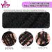 24 Inch Pre-Separated Springy Afro Twist Hair 6 Packs - Soft Synthetic Marley Twist Hair for Distressed Butterfly Locs - Ideal for Wrapping and Braiding - Black Women (1B) - Buy Online on SooperMarket.com