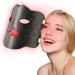 Sthmolepy Red Light for Face Near Infrared LED Light Dual Power Drive Red Light Lamp at Home Gray Gold