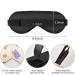 Haskirky Light Blocking Breathable Eye Mask for Men and Women - Perfect for Travel, Yoga, Meditation, and Office - Adjustable and Comfortable Design for Deep Sleep - Buy Online on SooperMarket.com