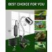 BONLUX Tortoise Heat Lamp: 200W Dimmable Reptile Spotlight with Timer Cycle | Clip-On for Aquarium Tanks and Basking | Strong Clips, Ideal for Terrariums (Bulb Not Included) - Buy Online on SooperMarket.com