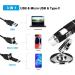 USB Microscope 40X-1000X Digital 3-in-1 Camera with Metal Stand for Windows, Mac, Android & Linux - Black - Buy Online on SooperMarket.com