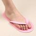 24 Pair Disposable Flip Flops Foam Slippers for Kid Parties | Toe Separators Bulk included - Random Color - Tbestmax - Buy Online on SooperMarket.com