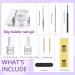 Saviland Builder Nail Gel Kit - All-In-One Hard Gel Extension Kit with Clear Builder Gel, Base Gel, Rubber Base & Nail Forms - Manicure Starter Kit for Home DIY - Buy Online on SooperMarket.com