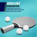Senston Professional Table Tennis Rackets Set - Composite Rubber Ping Pong Paddle Set in Gray - Buy Online on SooperMarket.com