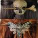 Skull Hair Pin Stick Slide with Faux Bone Halloween Hairpin Handmade Punk Skull Hair Pin Skull/Death Moth Hair Clip Sticks Hairpin Hair Fork Tortoise Shell Bun Cover Holder for Women Girls - Buy Online on SooperMarket.com