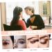 Baluue 10 Pcs Eye Shadow Brush Dual Ended Makeup Brush Sponge Applicator Makeup Applicator Stainless Steel 5.8X0.7X0.5CM Black - Buy Online on SooperMarket.com