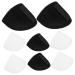 BCOATH 4 Pairs Shoulder Pads Push-up Shoulder Enhancer Shoulder Enhancer Pads Sponge Clothing Polyester