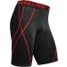 NELEUS Men's 3 Pack Compression Shorts XL - Black/Red/Grey/Navy Blue - Buy Online on SooperMarket.com