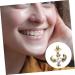 PACKOVE 9 Pcs Retro Vintage Decor Retro Decor Teeth Grills European and American Metal Cross - Buy Online on SooperMarket.com