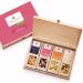 Wellnuss "Ladiesnight"-Premium Gift Set for Women *** Vegan *** I 4 Nuss-Snacks I gift idea for women girlfriend mother sister (4 snack in the birch wood box best of nuts vegan) Best of nuts (vegan) 4 snacks in the birch wood box