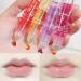 Gireatick 6PCS Fruity Flavors Lip Oil Set | Long-Lasting Moisturizing Balm | Roll-On Gloss Set | Strawberry, Orange, Grape, Avocado, Cherry, Peach | Glossy Lip Makeup | Transparent Lip Gloss - Buy Online on SooperMarket.com