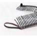 GETAGOTA 2-Piece Adjustable Banana Hair Clip Comb Set for Women - Double Combs Hair Accessory for Styling Thick Curly Hair - Brown and Beige - Buy Online on SooperMarket.com