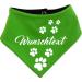 Small Multicolor Dog Turning Cloth - Bilateral Grate (FB: Navy Lime) for Dogs 31-35 cm | Premium Quality & Fast International Shipping - Buy Online on SooperMarket.com