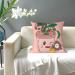 YYHHAOFA Sunflower Seeds and Strawberries Picture Universal Pillowcase for All Seasons 18"x18" : Soft and Comfortable Suitable for car Sofa Black 18 x 18-Inch - Buy Online on SooperMarket.com