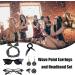 Lesunbak 50s Accessories for Women | 1950s Outfit with Headbands and Drop Earrings Costume Accessories with Red Bow Headband Vintage Polka Dot Hair Bands Cat Eye Glasses Black One Size - Buy Online on SooperMarket.com