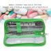 HERCHR Insulin Cooler Travel Case 20x6x3cm - Portable Diabetic Medication Organizer - Insulated Storage Bag (Green) - Buy Online on SooperMarket.com