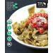 Organic Bean Ribbon Cut Artisan Pasta Combo Sampler Pack - Edamame, Black & Yellow Soy - Keto Low Carb Protein Gluten Free Pasta - 3 Pack - Buy Online on SooperMarket.com