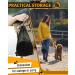 Looxmeer Dog Tow Lines - Robust 3m to 30m Leashes with Storage Bag & D-Carabiner for Training | Durable & Versatile Black Dog Leash - Buy Online on SooperMarket.com