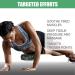Fascia Set for Self-Massage | Foam Roller & Massage Ball Duo for Pain Relief | International Shipping - Buy Online on SooperMarket.com