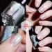 Glitter Laser Nail Polish - Pretty Shiny Mirror Glitter Nail Art Holographic Durable Nail Polish (001 Silver) - Buy Online on SooperMarket.com
